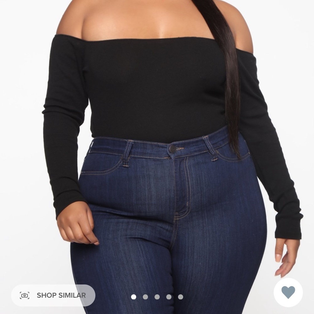Rust fashion nova top